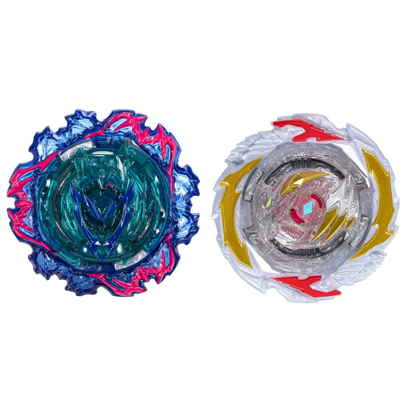 Conjunto-com-2-BeyBlade-Burst-QuadStrike---Ambush-Achilles-A8-Vs-Gambit-Dragon-D8---Hasbro-2
