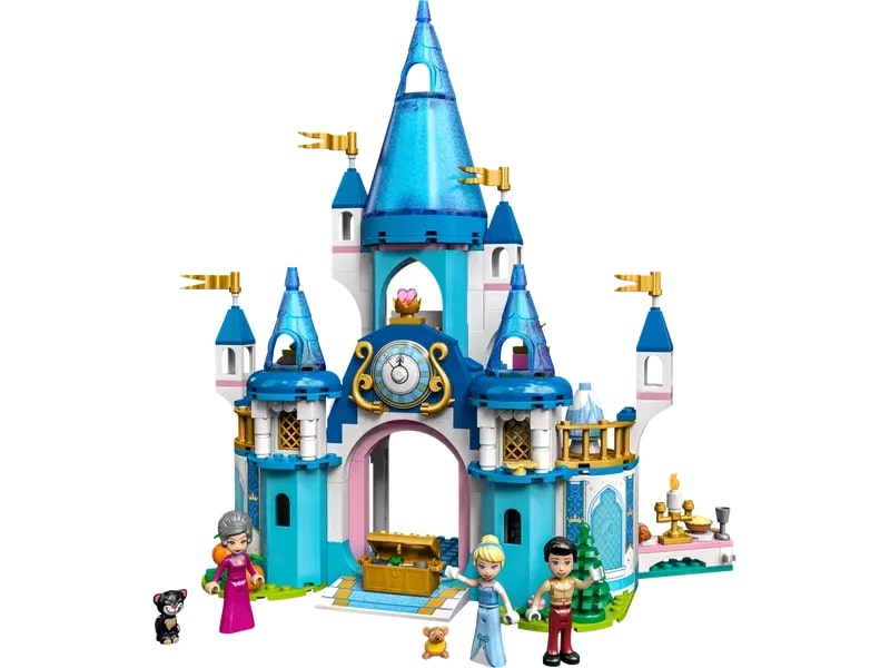 LEGO-Disney---Castelo-da-Cinderela-e-do-Principe-Encantado---43206-2