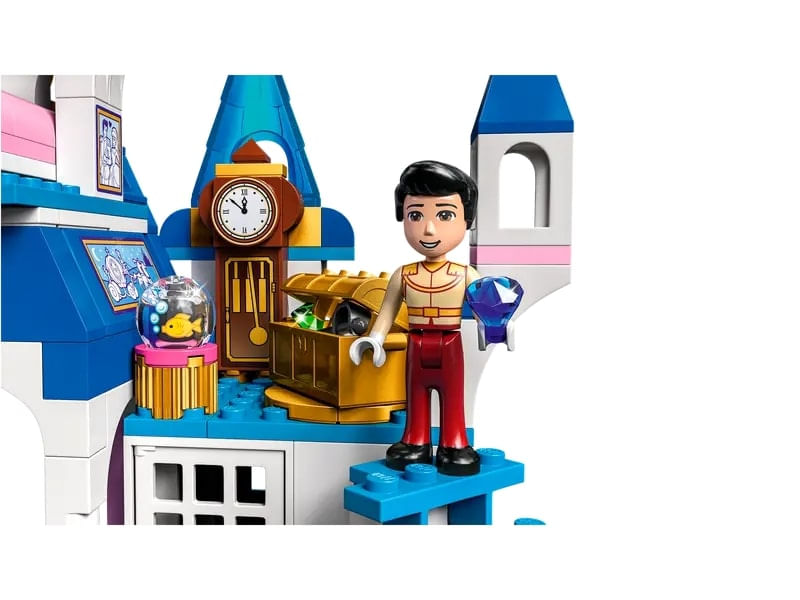 LEGO-Disney---Castelo-da-Cinderela-e-do-Principe-Encantado---43206-5