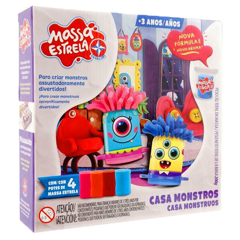 1-Massa-de-Modelar---Casa-dos-Monstros---Estrela