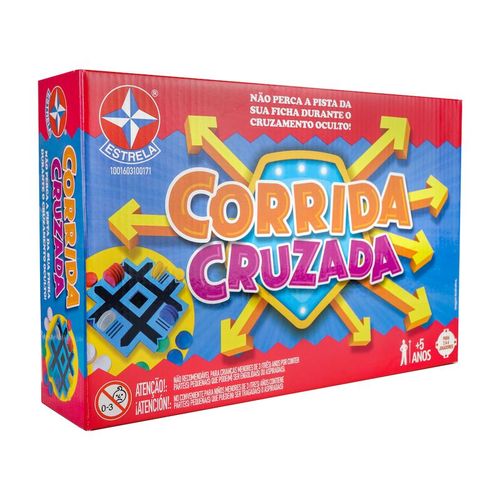 Jogo de Tabuleiro - Corrida Cruzada - Estrela