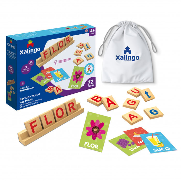 Jogo-Educativo---ABC-Montando-Palavras---Linha-TDAH---72-Pecas---Xalingo-1