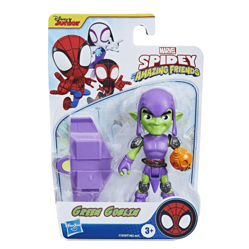 Figura e Acessório - Duende Verde com Planador - Spidey Amazing Friends - Hasbro