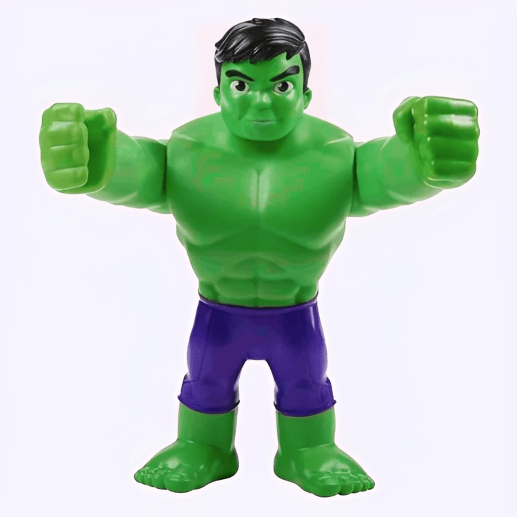 4-Figura-Articulada---Incrivel-Hulk---Spidey-Amazing-Friends---24cm---Hasbro