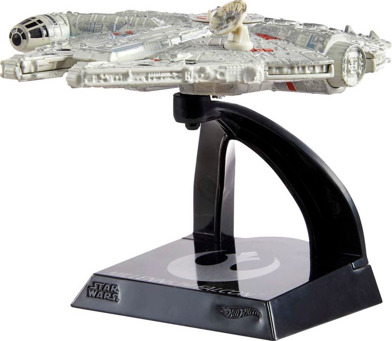 Nave-Star-Wars-Hot-Wheels---Millennium-Falcon---Starships-Select---11-cm---Mattel-2