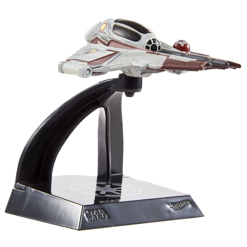 Nave-Star-Wars-Hot-Wheels---Obi-Wan-Kenobi-s-Jedi-Interceptor---Starships-Select---8-cm---Mattel-3