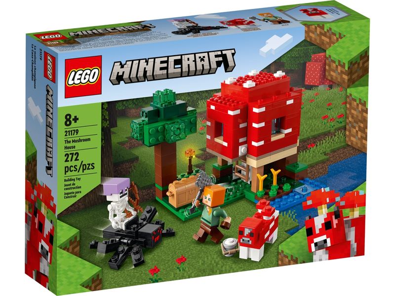 LEGO-Minecraft---A-Casa-Cogumelo-1