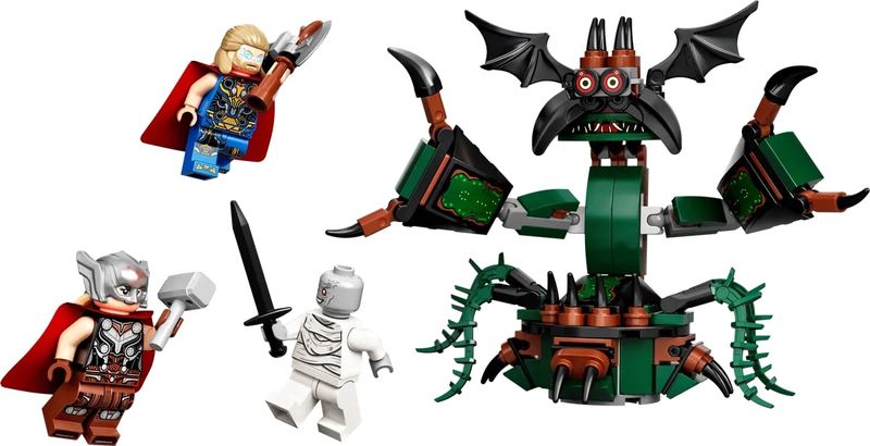 1-LEGO-Marvel---Thor-Love-and-Thunder---Ataque-em-Nova-Asgard---76207