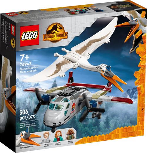 LEGO Jurassic World - Emboscada de Avião ao Quetzalcoatlus - 76947