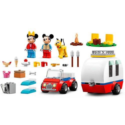 LEGO Mickey - Viagem para Acampar de Mickey Mouse e Minnie Mouse - 10777