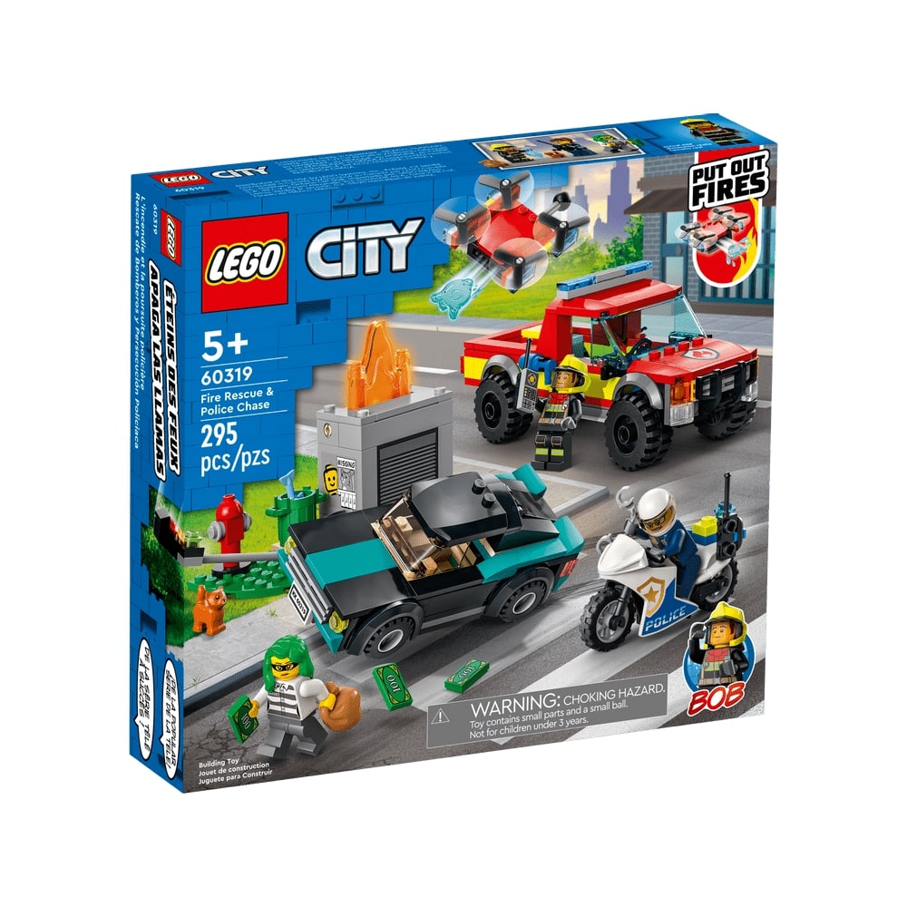 Lego fashion bomberos city