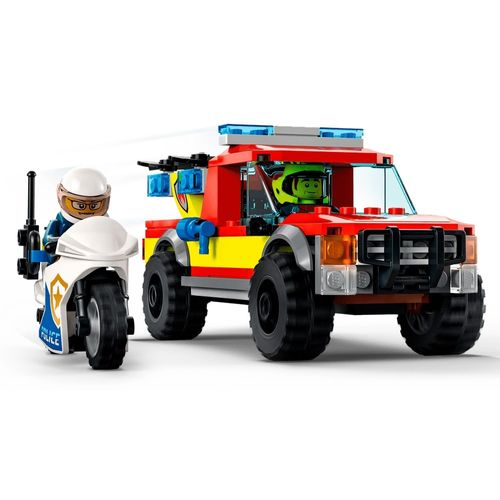 LEGO City - Resgate dos Bombeiros e Perseguição de Polícia - 60319