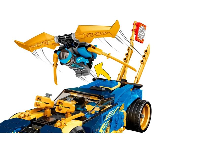 4-LEGO-Ninjago---Carro-de-Corrida-EVO-do-Jay-e-da-Nya---71776