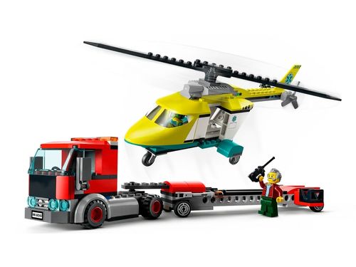 LEGO City - Transporte de Helicóptero de Salvamento - 60343