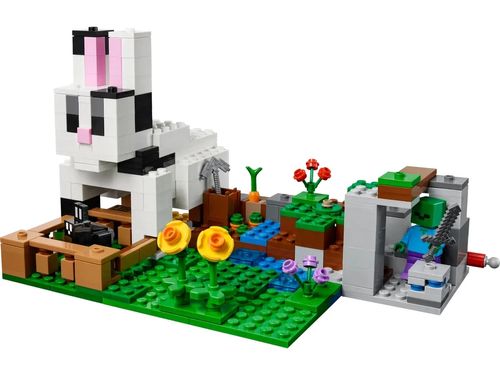 LEGO Minecraft - O Rancho do Coelho - 340 Peças - 21181