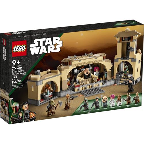 LEGO Star Wars - A Sala do Trono de Boba Fett - 732 Peças - 75326