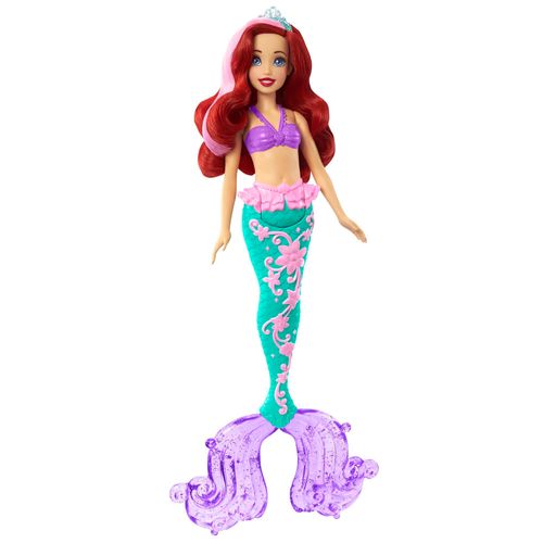 Boneca Princesas com Acessório - Ariel - Toque de Cor - Disney - 30 cm - Mattel