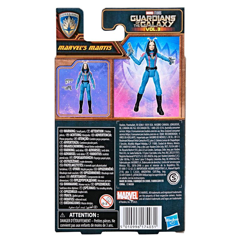 Mini-Figura-Articulada-com-Acessorios---Mantis---Guardioes-da-Galaxia-Vol.-3---10-cm---Hasbro-5