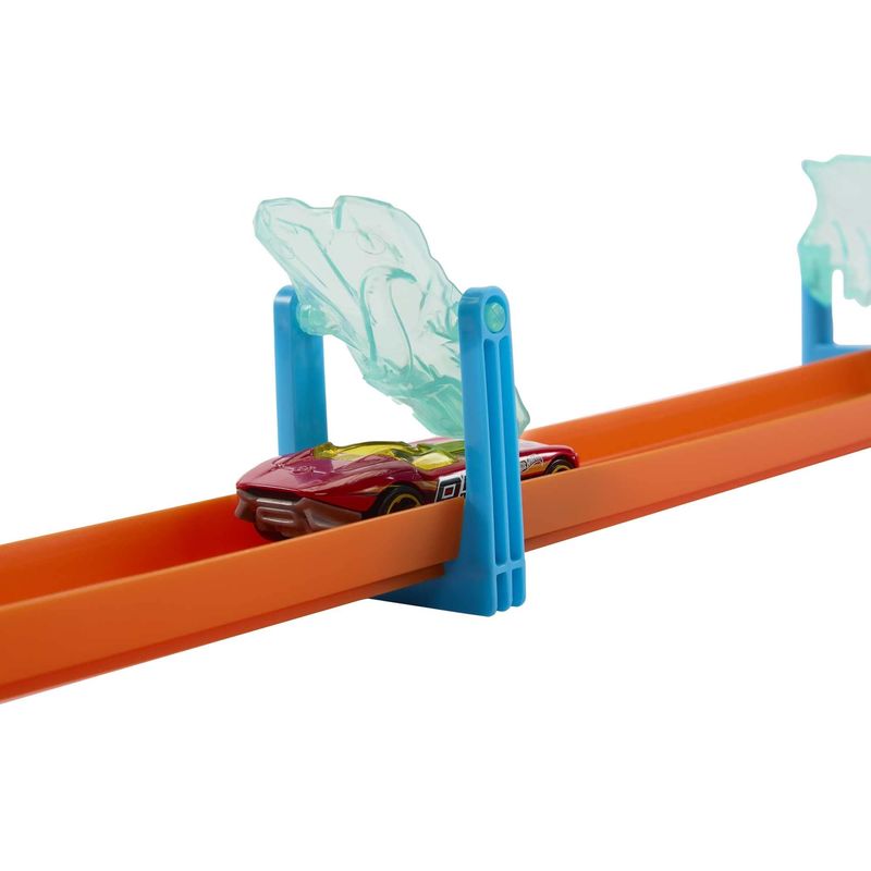 Pista-Hot-Wheels-com-Carrinho---Conjunto-Ice-Crash---Track-Builder-Builder---2-em-1---Mattel--7