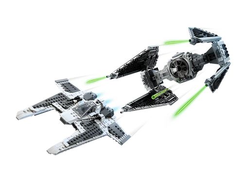 LEGO Star Wars - Caça Mandaloriano contra TIE Interceptor - 957 Peças - 75348