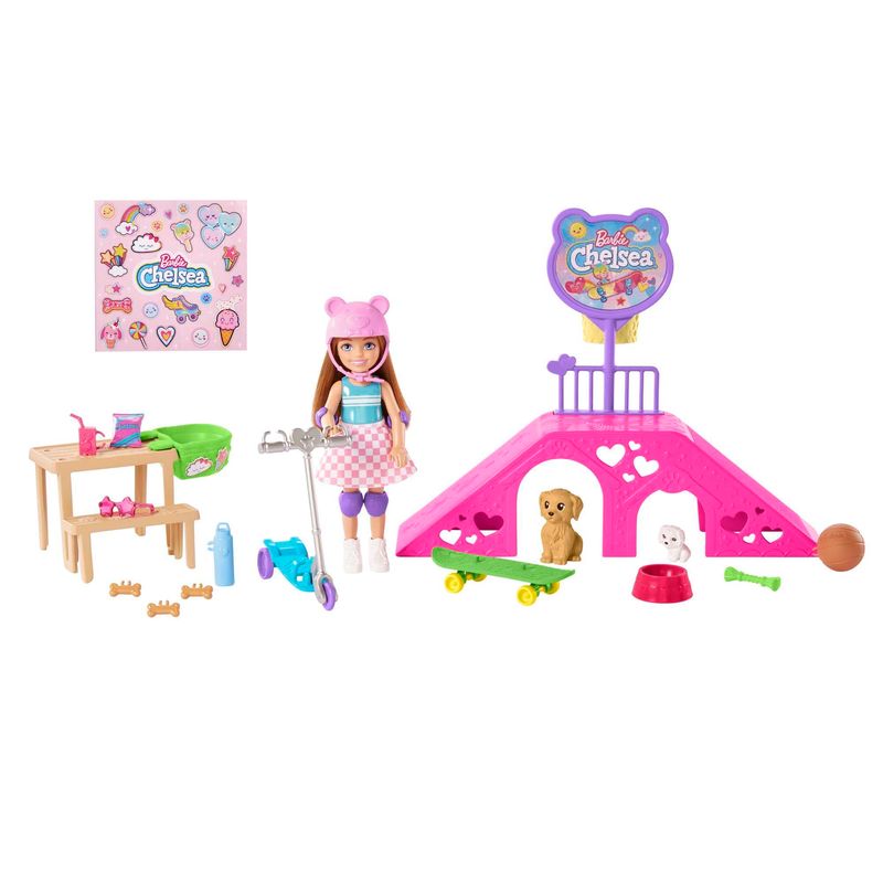 Playset-Barbie-Chelsea-com-Boneca---Skatepark---Mattel-1
