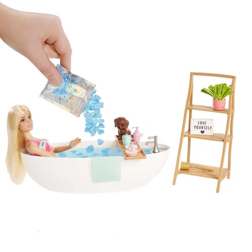 Playset Barbie com Boneca - Banho de Confete - Mattel