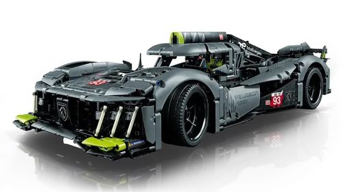 LEGO Technic - PEUGEOT 9X8 24H Le Mans Hybrid Hypercar - 1775 Peças - 42156