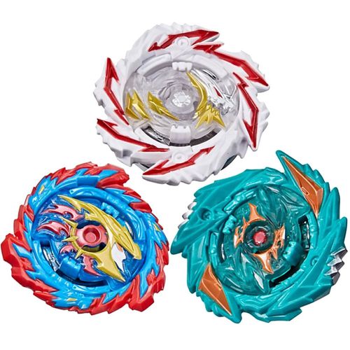 Kit 3 Piões De Batalha - BeyBlade Burst - Surge Speedstorm - Tempest Cloud Kit Triplo - Hasbro