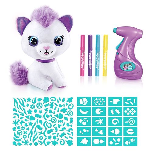 Pelúcia para Pintar - Gatinho Kitty - Airbrush Plush - Style 4 Ever - Fun
