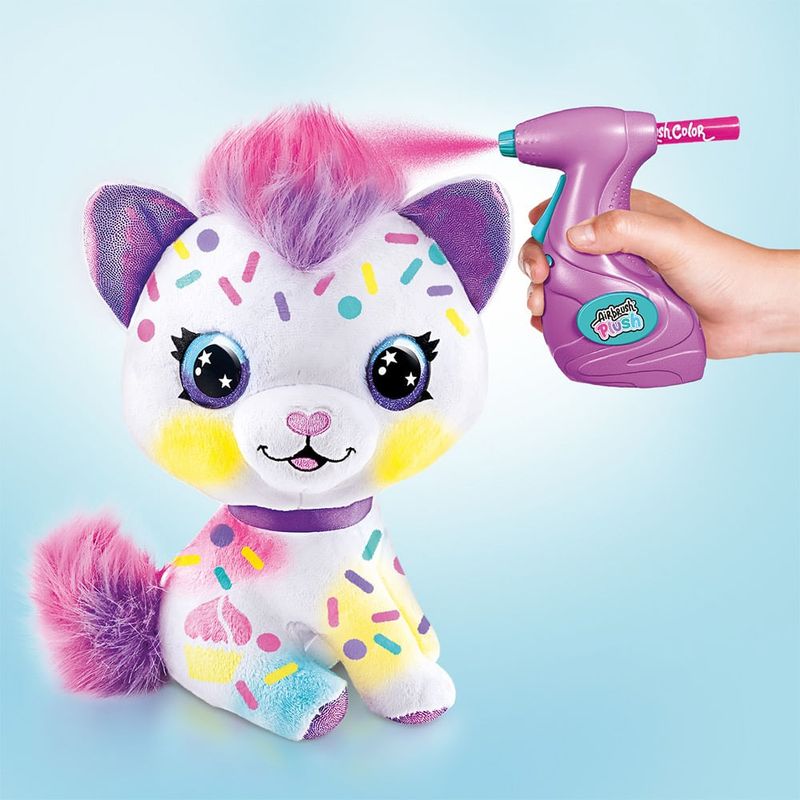 Pelucia-para-Pintar---Gatinho-Kitty---Airbrush-Plush---Style-4-Ever---Fun-4