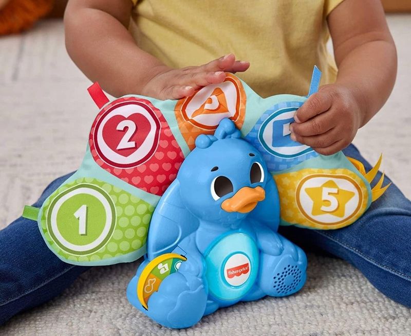 Brinquedo-Pedagogico-com-Luz-e-Som---Linkimals---Pavao-Penas-Coloridas---Fisher-Price-5