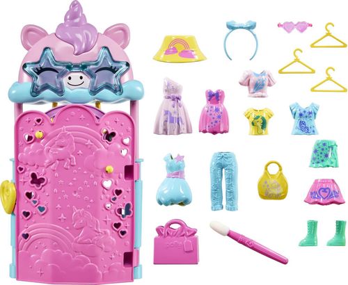 Playset Polly Pocket com Mini Bonecas - Boutique de Moda - Mattel