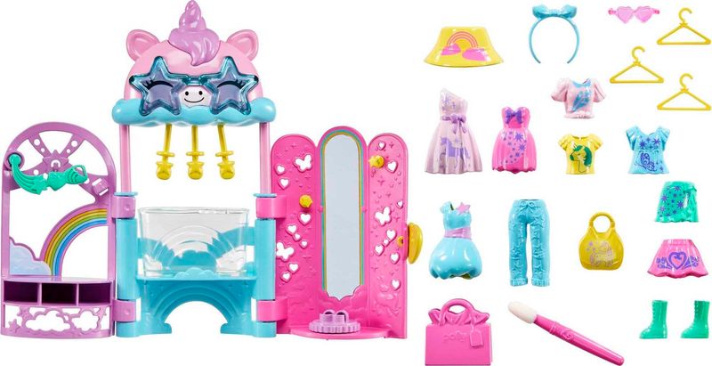 Playset-Polly-Pocket-com-Mini-Bonecas---Boutique-de-Moda---Mattel-6