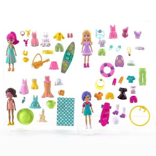 Polly Pocket - Super Kit de Moda Aquático - Pequenas Grandes Aventuras - Mattel