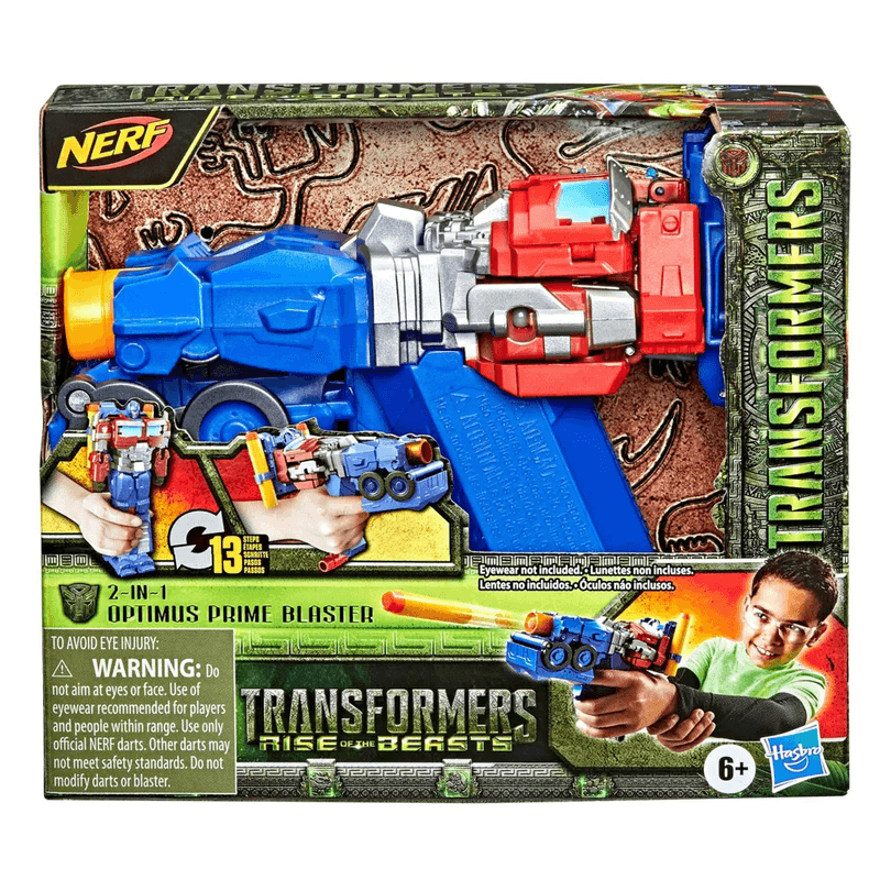 Lancador-de-Dardos-Nerf-2-em-1---Figura-Optimus-Prime-Blaster---Transformers-O-Despertar-das-Feras---Hasbro-2
