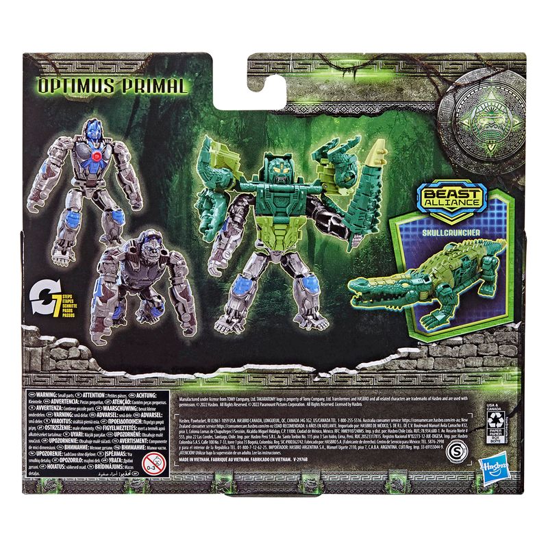 Conjunto-de-Figuras-Transformaveis---Optimus-Primal-e-Skullcruncher---Transformers-O-Despertar-das-Feras---Hasbro-9