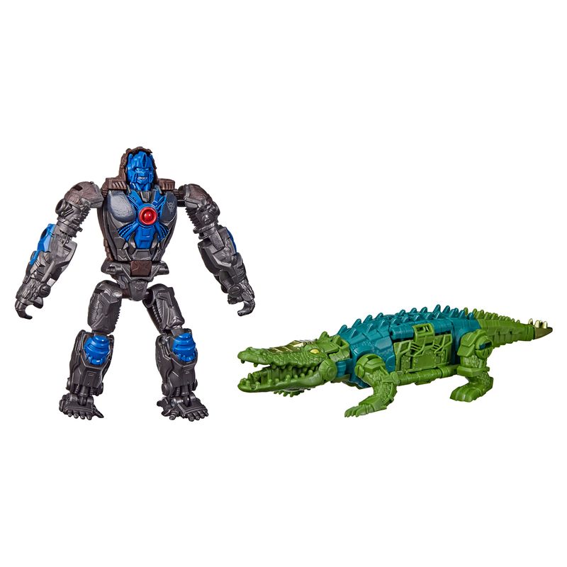 Conjunto-de-Figuras-Transformaveis---Optimus-Primal-e-Skullcruncher---Transformers-O-Despertar-das-Feras---Hasbro-2