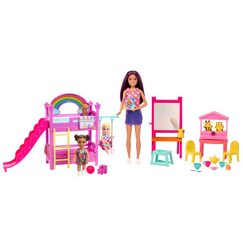 Playset-Barbie-com-Boneca---Creche---Skipper-Babysitters-Inc---Big-Babysitting-Adventure---Mattel-1