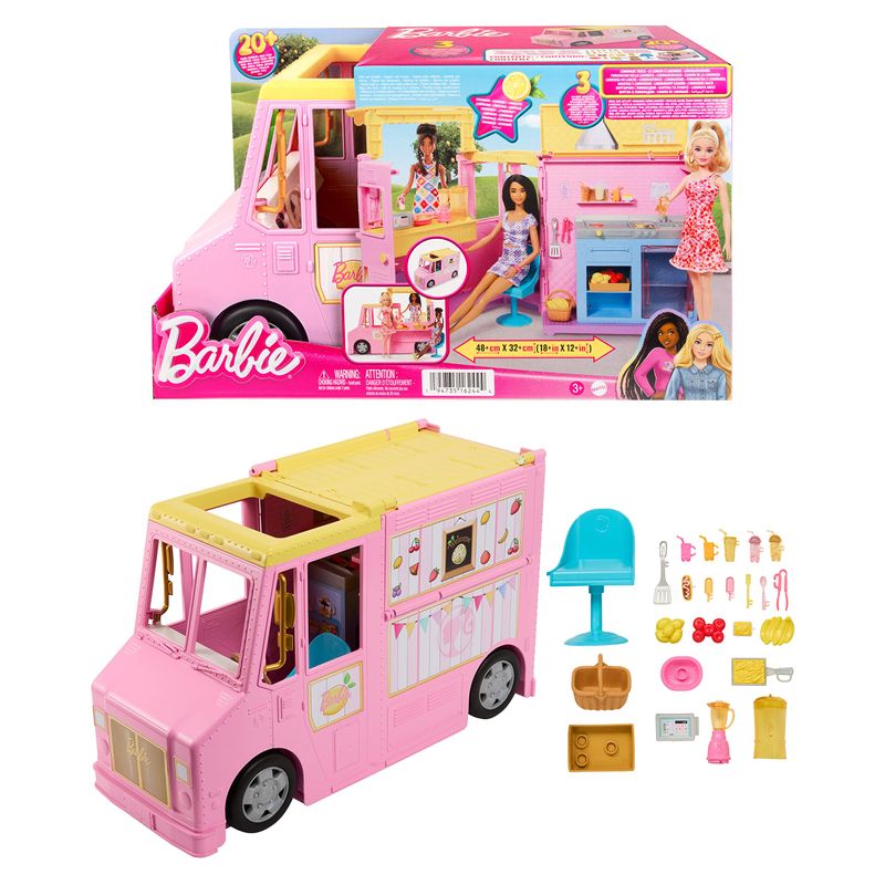 Veiculo-com-Acessorios-Barbie---Caminhao-de-Limonada---Profissoes---Mattel-1