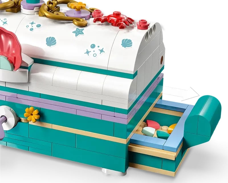 LEGO-Disney---Bau-de-Tesouro-da-Ariel---370-Pecas---43229-4