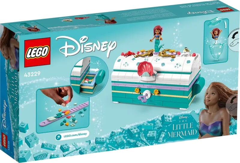 LEGO-Disney---Bau-de-Tesouro-da-Ariel---370-Pecas---43229-8