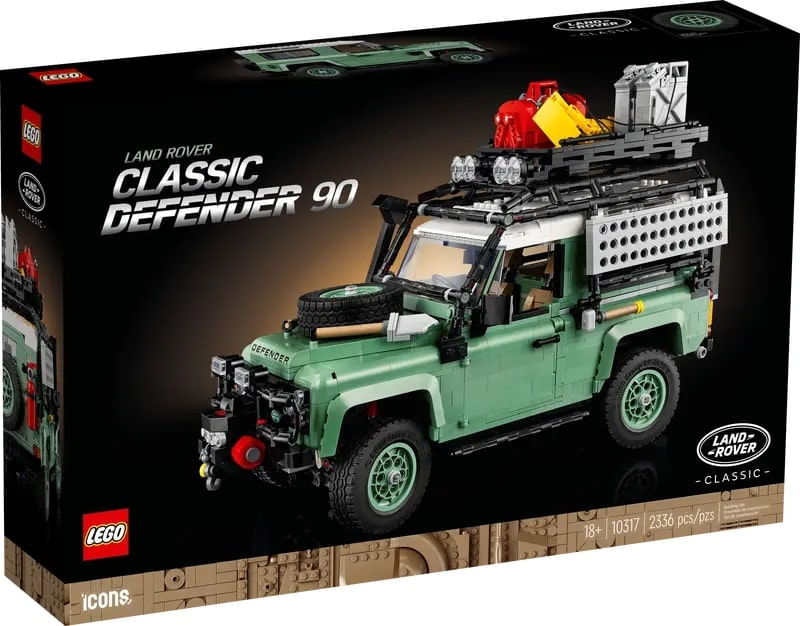 LEGO-Icons---Land-Rover-Defender-90-Classic---2336-pecas---10317-1
