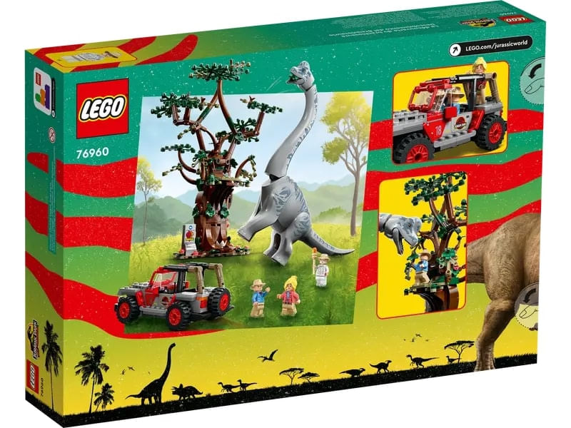 LEGO-Jurassic-Park---Descoberta-de-Braquiossauro---30-Anos---512-Pecas---76960-6