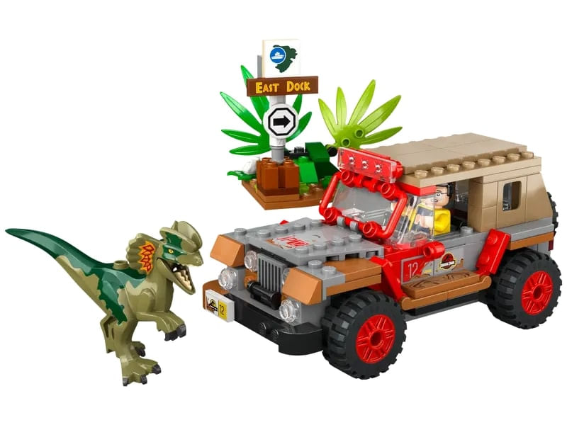 LEGO-Jurassic-Park---Emboscada-do-Dilofossauro---30-Anos---211-Pecas---76958-2