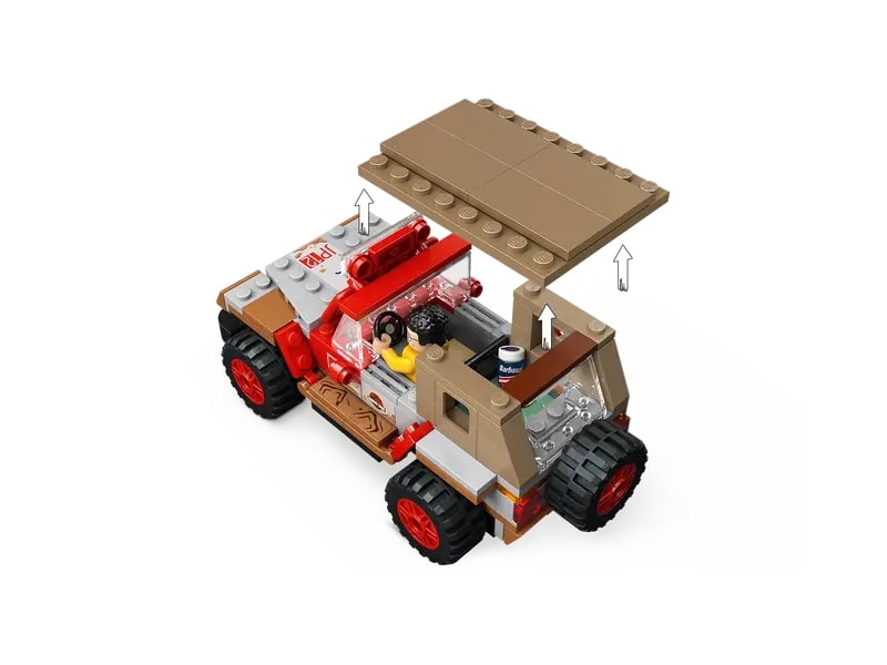 LEGO-Jurassic-Park---Emboscada-do-Dilofossauro---30-Anos---211-Pecas---76958-4