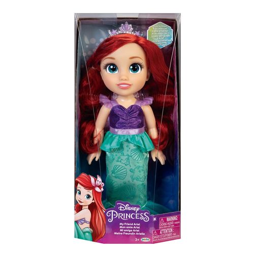 Boneca Princesas - Minha Amiga Ariel - Disney - 35 cm - Multikids