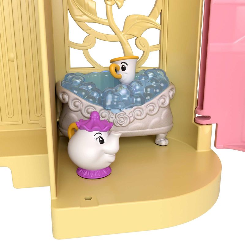 Playset-com-Mini-Figuras---Castelo-da-Bela---A-Bela-e-a-Fera---Disney-Princesas---Mattel-6
