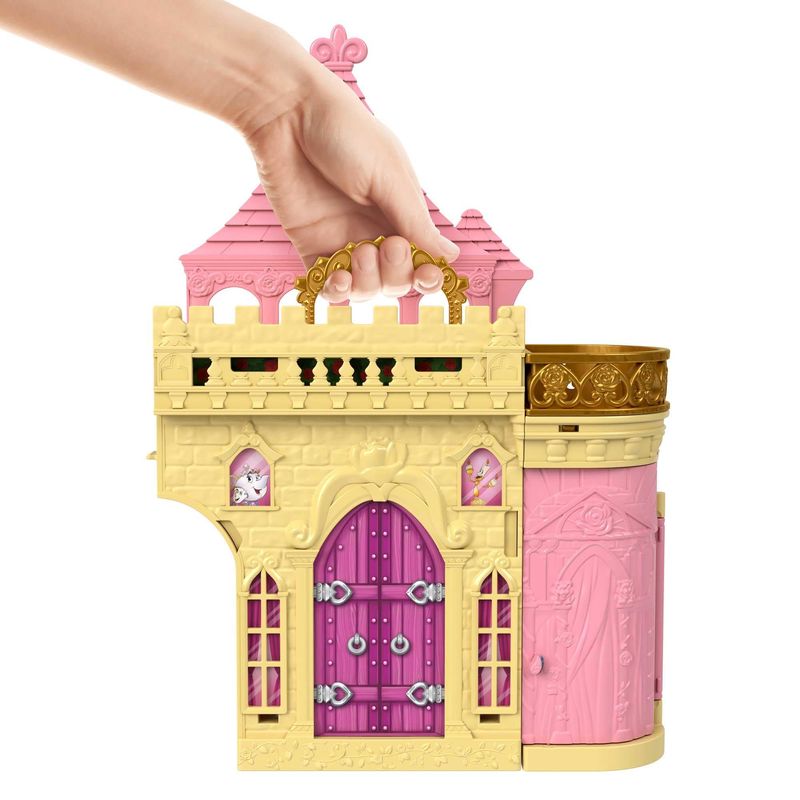 Playset-com-Mini-Figuras---Castelo-da-Bela---A-Bela-e-a-Fera---Disney-Princesas---Mattel-8