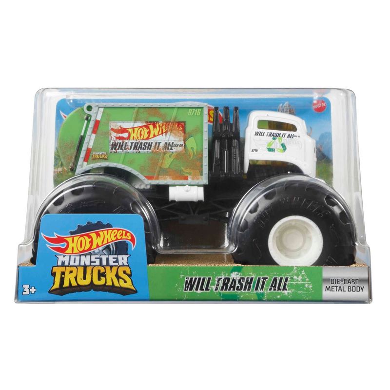 MATFYJ83-GWK99---Carrinho-Hot-Wheels---Monster-Trucks---Will-Trash-It-All---124---20-cm---Mattel-2