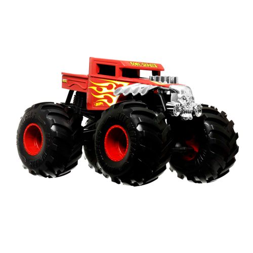 Carrinho Hot Wheels - Monster Trucks - Bone Shaker - 1:24 - 20 cm - Mattel